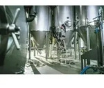 MUNK Aluminium-Arbeitspodest starr Handlauf 4 Stufen