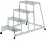 MUNK Aluminium-Arbeitspodest starr 4 Stufen
