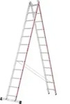 Hymer Mehrzweckleiter zweiteilig, 2x12 Sprossen