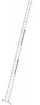 MUNK Aluminium-Schiebeleiter 3-teilig nivello&reg;-Traverse 3 x 14 Sprossen