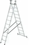 MUNK Aluminium-Mehrzweckleiter 2-teilig nivello&reg;-Traverse 2 x 10 Sprossen