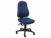 Topstar Bürodrehstuhl royalblau Lehnen-H.580mm Sitz-H.420-550mm ohne Armlehnen