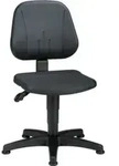 bimos Arbeitsdrehstuhl Unitec mit Gleiter und PU-Schaum schwarz Sitzh&ouml;he 440-620 mm