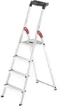 Hailo L60 StandardLine, Alu-Sicherheits-Stehleiter, 4 Stufen