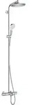 hansgrohe Showerpipe Crometta S 240 mit Wannenthermostat, 1jet, chrom