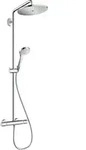 hansgrohe S-Pipe Croma Select S EcoSmart m Thermostat, Handbrause 3jet, 9 l/min,