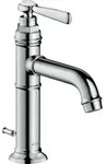 hansgrohe Waschtisch-Einhebelmischer 100 Axor Montreux Ausl. 142mm, m Zugst.Abl.Gar.,