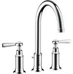 hansgrohe 3-Loch-Waschtischarmatur 180 Axor Montreux A 175mm, m Hebelgr.,