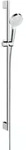 hansgrohe Brause-Set Crometta EcoSmart 9 l/min, wei&szlig;/chrom, 959mm Brausestange