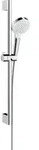 hansgrohe Brause-Set Crometta EcoSmart 9 l/min, wei&szlig;/chrom, 669mm Brausestange