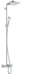 hansgrohe Showerpipe Crometta E 240 mit Wannenthermostat, 1jet, chrom