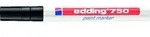 Edding Lackmarker 750 schwarz Rundspitze Strichbreite ca.2-4mm