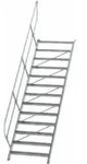 MUNK Aluminium-Treppe Stufen 45&deg; 13 Stufen
