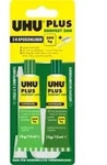UHU 2-Komponentenepoxidkleber PLUS ENDFEST 300 Karton mit Tuben Binder 82g und