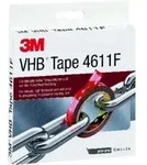 3M Montageband VHB Tape 4611F 19 mm x 3 m Rolle grau