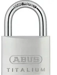 ABUS Vorhangschloss 64TI/50 TITALIUMTMSpezialaluminium