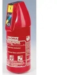 Gloria Pulverfeuerl&ouml;scher 2kg m.Dauerdruck Brandkl.13 A 89 B C o.Manometer,m.Halter