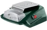Metabo Akku-Power-Adapter PA 14.4-18 LED-USB mit 12 V-Anschluss und LED-Licht; Karton