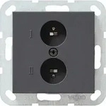 Gira Stereo-Steckdose anth System55 040228