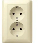 Gira Schuko-Doppelst.ds. cws-gl 078001