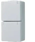 Jung SCHUKO-Steckdose 2-fach 16A 250V senkr. 622 W