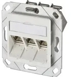 BTR NETCOM Anschlussdose E-DAT modul 3x8(8) UPK 1309131102-E rws