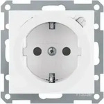 Berker SCHUKO-Steckdose pws/gl m.FI-Schutzschalt. 47088989