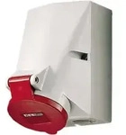 Mennekes Wanddose HW/VN 16A,7p,6h,400V,IP44 734
