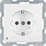 Berker SCHUKO-Steckdose pows/sa LED-Orientierg-licht 41096089