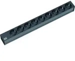 Bachmann 19Zoll Steckdosenleiste 9f 1HE, m.Schutzkontakt 333.506