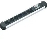 Bachmann Steckdosenleiste 6f. m. FI-Schutzschalter 331.035