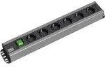 Bachmann Handwerkerleiste 6fach mit Schalter,2m Zul. 300.003