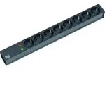 Bachmann 19Zoll Steckdosenleiste 8f 1HE, m.&Uuml;bersp.Schutz 333.534
