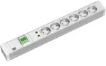 Bachmann 19Zoll Steckdosenleiste 6f PVC,1 Schalter,&Uuml;SS 333.605
