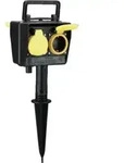 Bachmann Gartensteckdose 2,00m sw 394.182