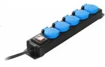 as-Schwabe Profi-Steckdosenleiste 5-fach 4,5m H07RN-F3G1,5