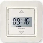 Kaiser Nienhaus Rollladensteuerung m. LCD Tagesprg.+Mem/Zufall Tastor Mercato rws