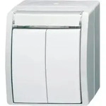 Busch-Jaeger Doppeltaster 2 Schliesser 2621 WN-54-205-101