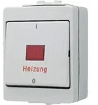 Jung Heizung Notschalter Aus 3-pol. 603 HW