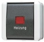 Jung Heizung-Notschalter Univ Aus Wechsel 806 HW (806HW)