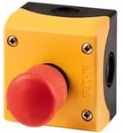 Eaton Not-Aus-Taster 1S1&Ouml;, Aufbau M22-PV/KC11/IY