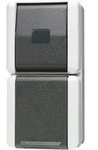 Jung SCHUKO-Steckdose 16A 250V mit Taster 871 W