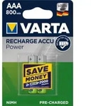 Varta Akkuzelle 1,2 V 800 mAh R03-AAA-Micro HR03 2