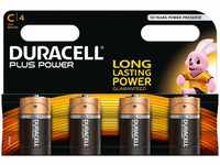 Hückmann Batterie 1,5V Baby C Plus Power Duracell Plus-C K4 (Bli.4) (Stück: 4)