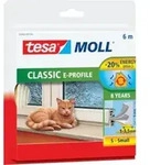 tesamoll&reg; 5463 E-Profile Gummidichtung 6 m &times; 9 mm wei&szlig;