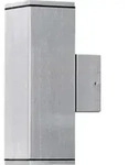 Gnosj&ouml; Konstsmide AL Halogen Wandleuchte grau, alu GU10 7907-310