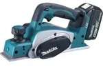 Makita DKP180RTJ Akku-Hobel 82 mm 18 V / 5,0 Ah + 2 Akkus