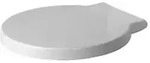 Duravit WC-Sitz Starck 1 m Abs, abnehmb., m Scharnierw., we