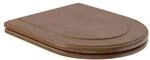 V&B WC-Sitz Hommage Birke mass./Nussb geb., S. edelmess. ; Villeroy & Boch (99266600)