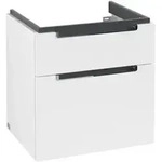V&B Waschtischunterschrank Subway 2.0 58,7x59x45,4cm, Griff chrom, wei&szlig; matt